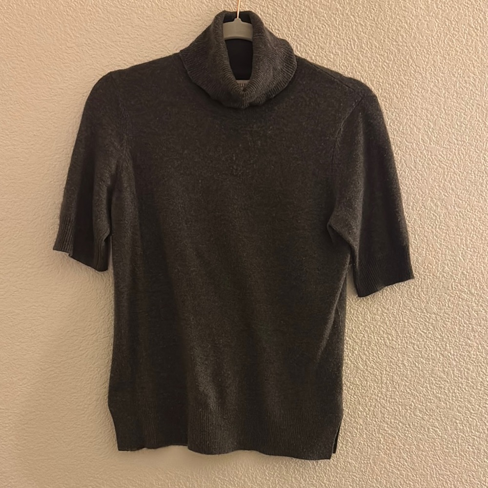 Ellen Tracy Women’s Turtleneck 100% Cashmere Sweater